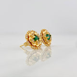 Topos Flor 5.4g / 11.95mm Oro Amarillo 18K
