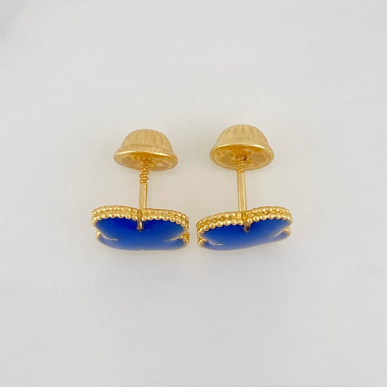 Topos Trebol 1.3g / 7.26mm Oro Amarillo 18K