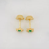 Topos Cuadrados 0.7g / 4.05mm Oro Amarillo 18K
