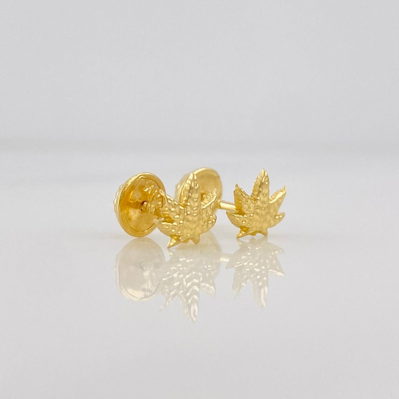 Topos Hojas 0.5g / 6.97mm Oro Amarillo 18K