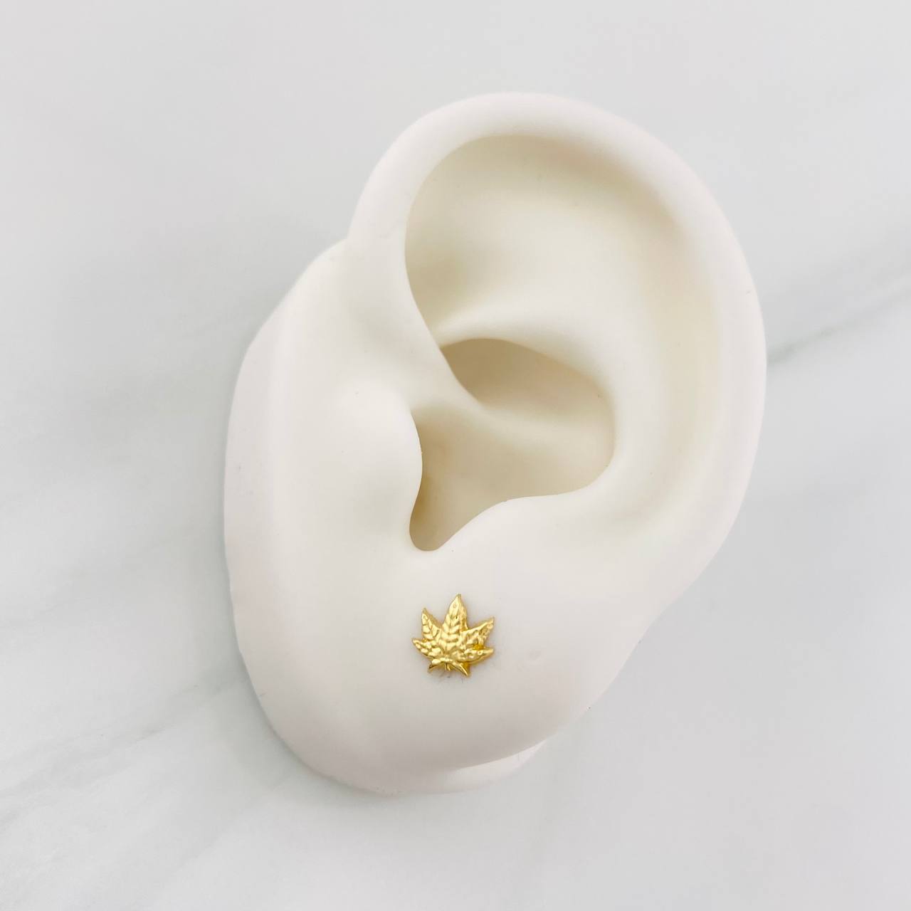 Topos Hojas 0.55g / 7.01mm Oro Amarillo 18K