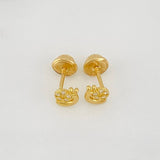 Topos Caracol 0.75g / 5.23mm Oro Amarillo 18K