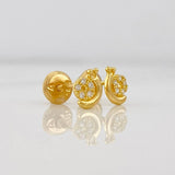 Topos Caracol 0.75g / 5.23mm Oro Amarillo 18K