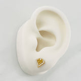 Topos Triangulo 1.25g / 8.34mm Oro Amarillo 18K
