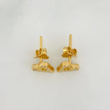 Topos Triangulo 1.25g / 8.34mm Oro Amarillo 18K