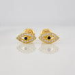 Topos Ojo Mistico 1.05g / 8.89mm Oro Amarillo 18K