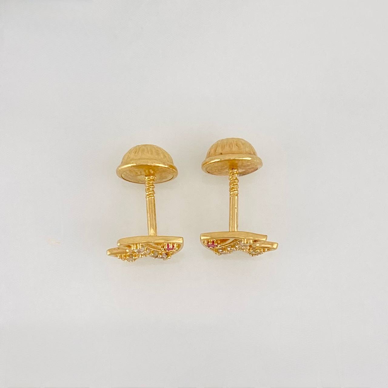 Topos Pez 0.8g / 6.95mm Oro Amarillo 18K