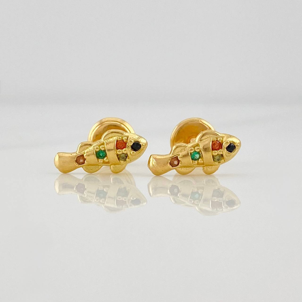 Topos Pez 1g / 4.7mm Oro Amarillo 18K