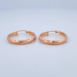 Candongas Nia 1.9gr / 2.6cm / Oro Rosa 18K %