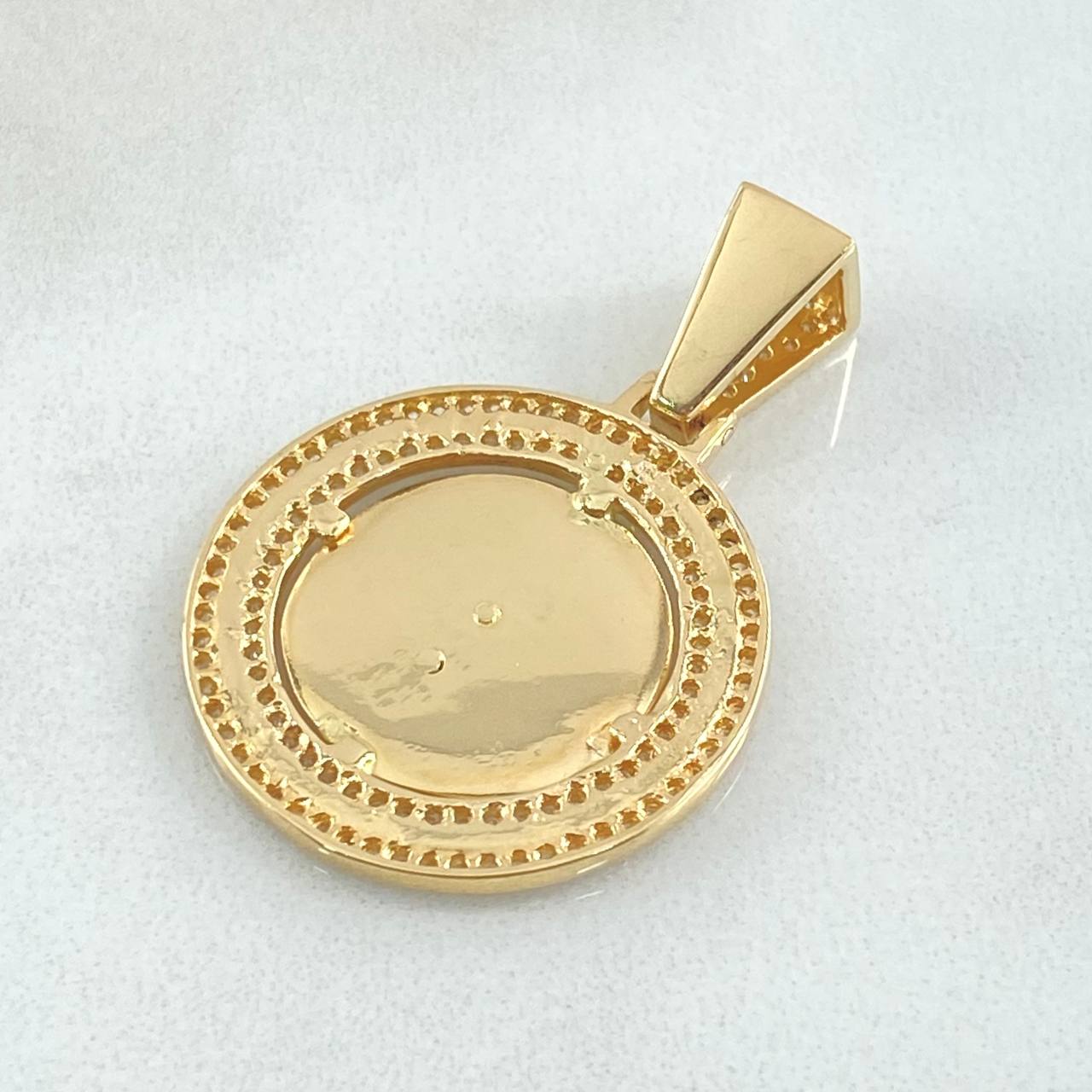 Dije Corona Marco Circular 5.75gr / 3.4cm / Oro 18K ©