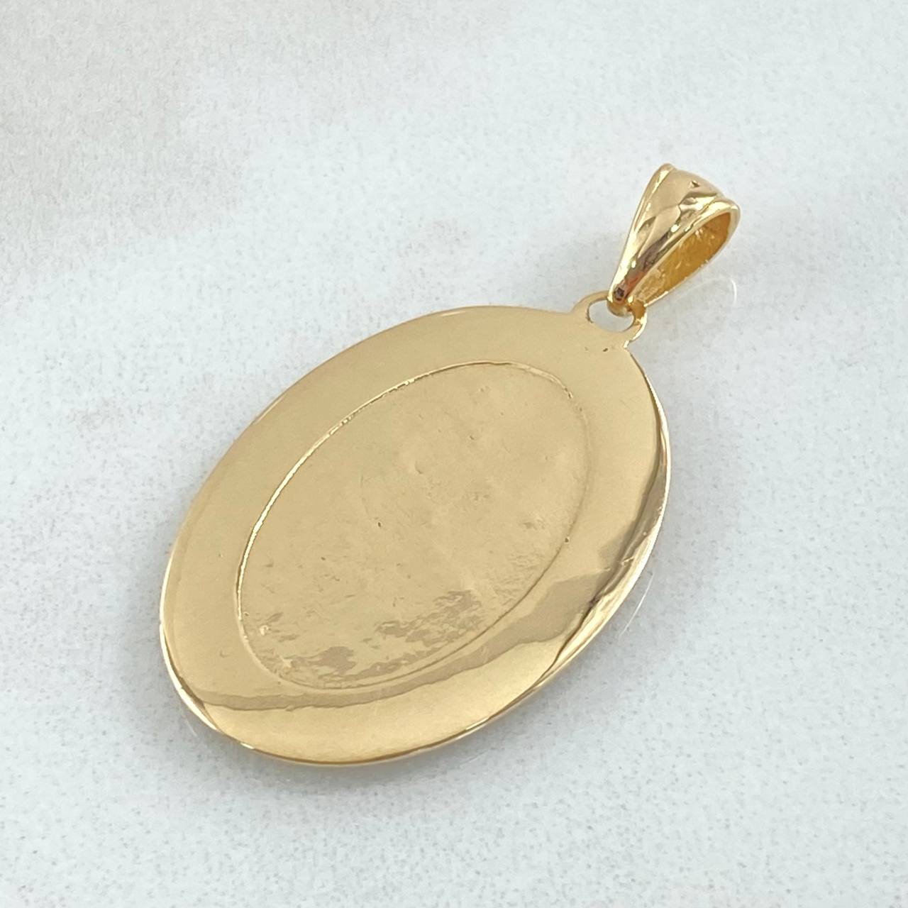 Dije Virgen Guadalupe Ovalada 4.7gr / 3.3cm / Oro 18K
