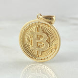 Dije Cripto-Moneda 4.45gr / 2.8cm / Oro 18K