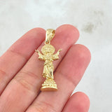 Dije Divino Niño Relieve 4.2gr / 3.7cm / Oro 18K