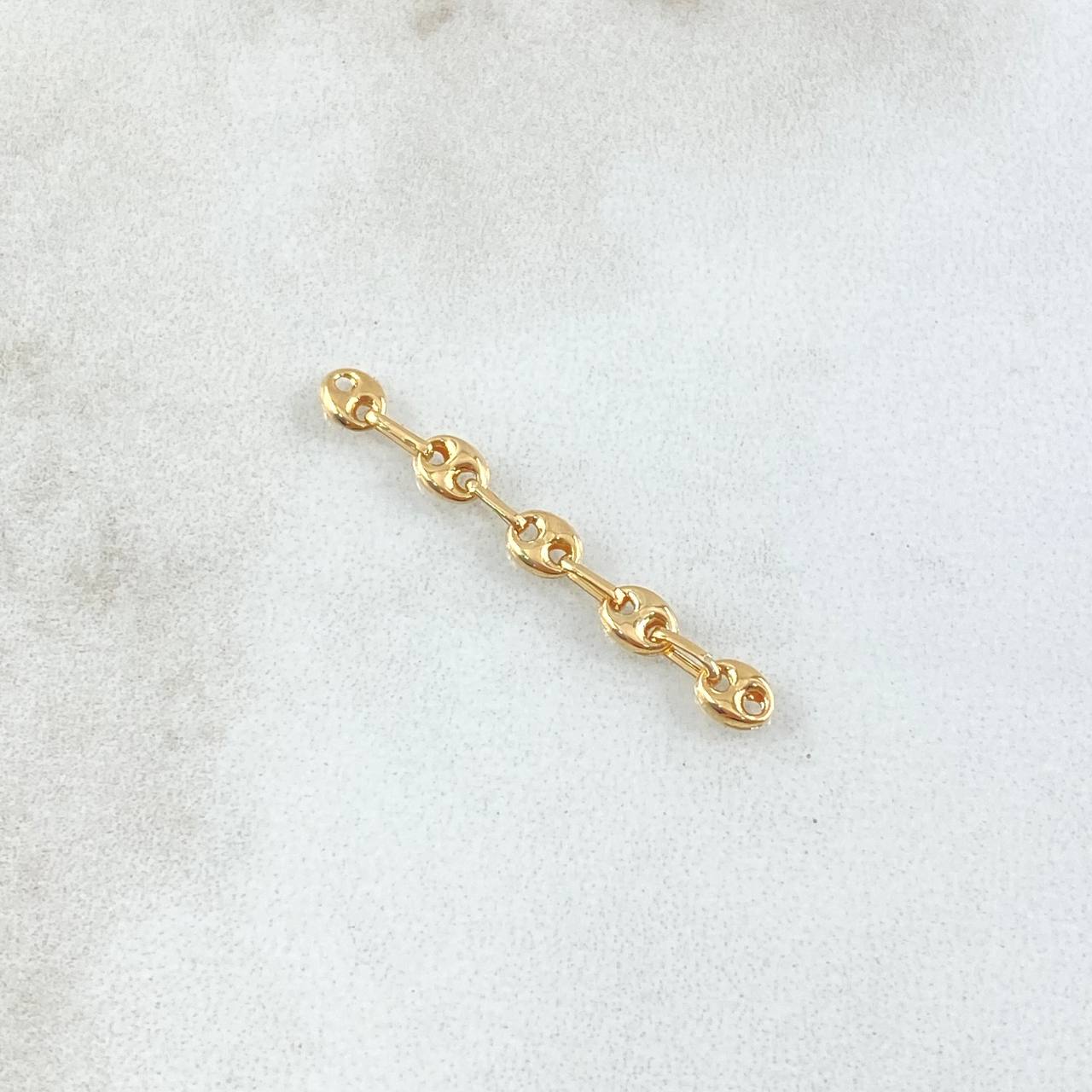 Herraje Retazo GC 0.3gr / 3cm / Oro Amarillo 18K ©