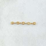 Herraje Retazo GC 0.3gr / 3cm / Oro Amarillo 18K ©