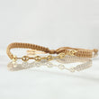 Pulsera Café Retazo GC 0.35gr / 3.2mm Seis Eslabones Oro Amarillo 18K (Oferta) *
