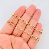 Cadena GC 8.15g / 60cm / 3.9mm Oro Amarillo 18K
