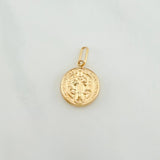 Dije San Benito 1.2 g / 2.4 cm Oro Amarillo 18K