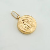 Dije San Benito 1.2 g / 2.4 cm Oro Amarillo 18K