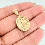 Dije Virgen Milagrosa 1.4 g / 3 cm Oro Amarillo 18K