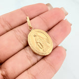 Dije Virgen Milagrosa 1.65 g / 3.2 cm Oro Amarillo 18K