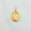 Dije Virgen Milagrosa 1.65 g / 3.2 cm Oro Amarillo 18K