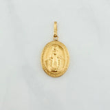 Dije Virgen Milagrosa 1.65 g / 3.2 cm Oro Amarillo 18K