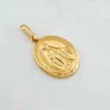 Dije Virgen Milagrosa 1.65 g / 3.2 cm Oro Amarillo 18K