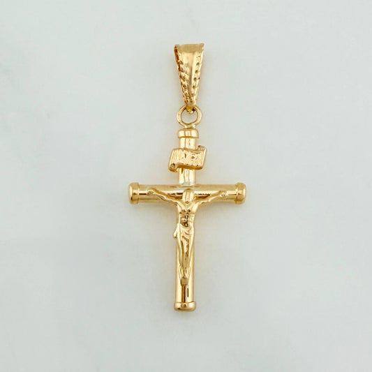 Dije Cruz Cristo 1.45 g / 4 cm Oro Amarillo 18K