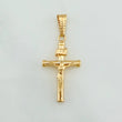 Dije Cruz Cristo 1.1 g / 3.2 cm Oro Amarillo 18K