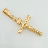 Dije Cruz Cristo 1.1 g / 3.2 cm Oro Amarillo 18K