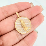 Dije Virgen De Guadalupe 3.45 g / 2.7 cm Oro Amarillo 18K