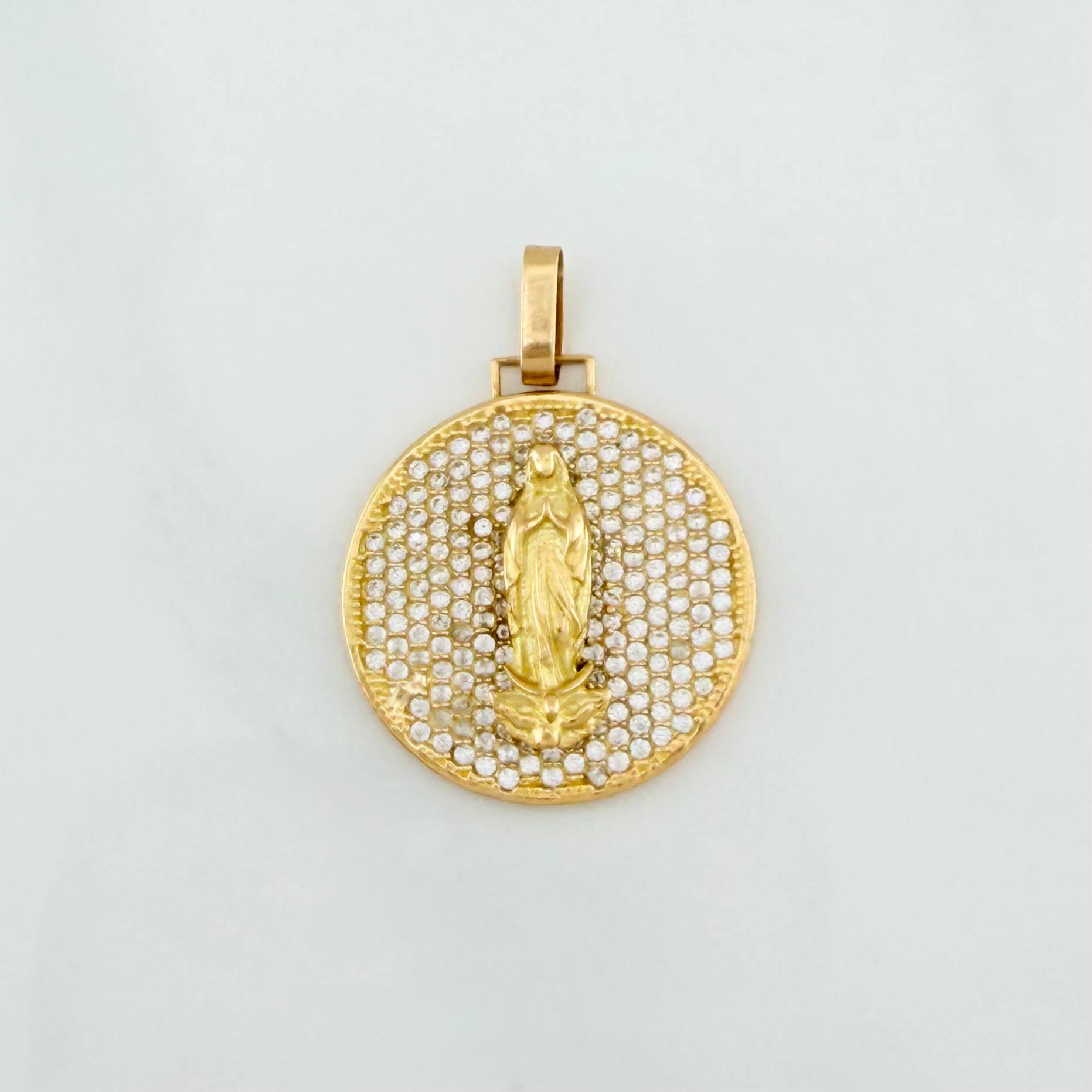 Dije Virgen De Guadalupe 3.45 g / 2.7 cm Oro Amarillo 18K