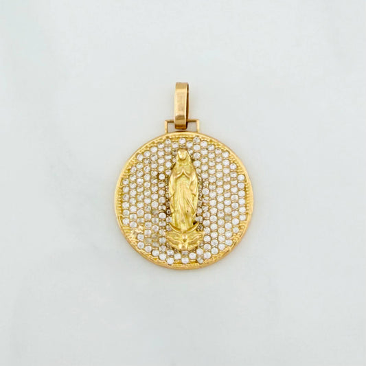 Dije Virgen De Guadalupe 3.45 g / 2.7 cm Oro Amarillo 18K
