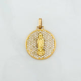 Dije Virgen De Guadalupe 3.45 g / 2.7 cm Oro Amarillo 18K