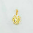 Dije Virgen Maria 1.7 g / 2.3 cm Oro Amarillo 18K