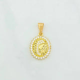 Dije Virgen Maria 1.7 g / 2.3 cm Oro Amarillo 18K