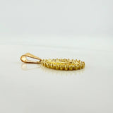 Dije Virgen Maria 1.7 g / 2.3 cm Oro Amarillo 18K