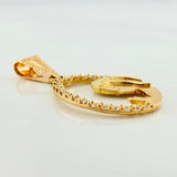 Dije Virgen Maria 1.1 g / 2.5 cm Oro Amarillo 18K