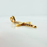 Dije Cruz Espada 3.7 g / 4 cm Oro Amarillo 18K
