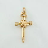 Dije Cruz Clavo 3.8 g / 3.7 cm Oro Amarillo 18K