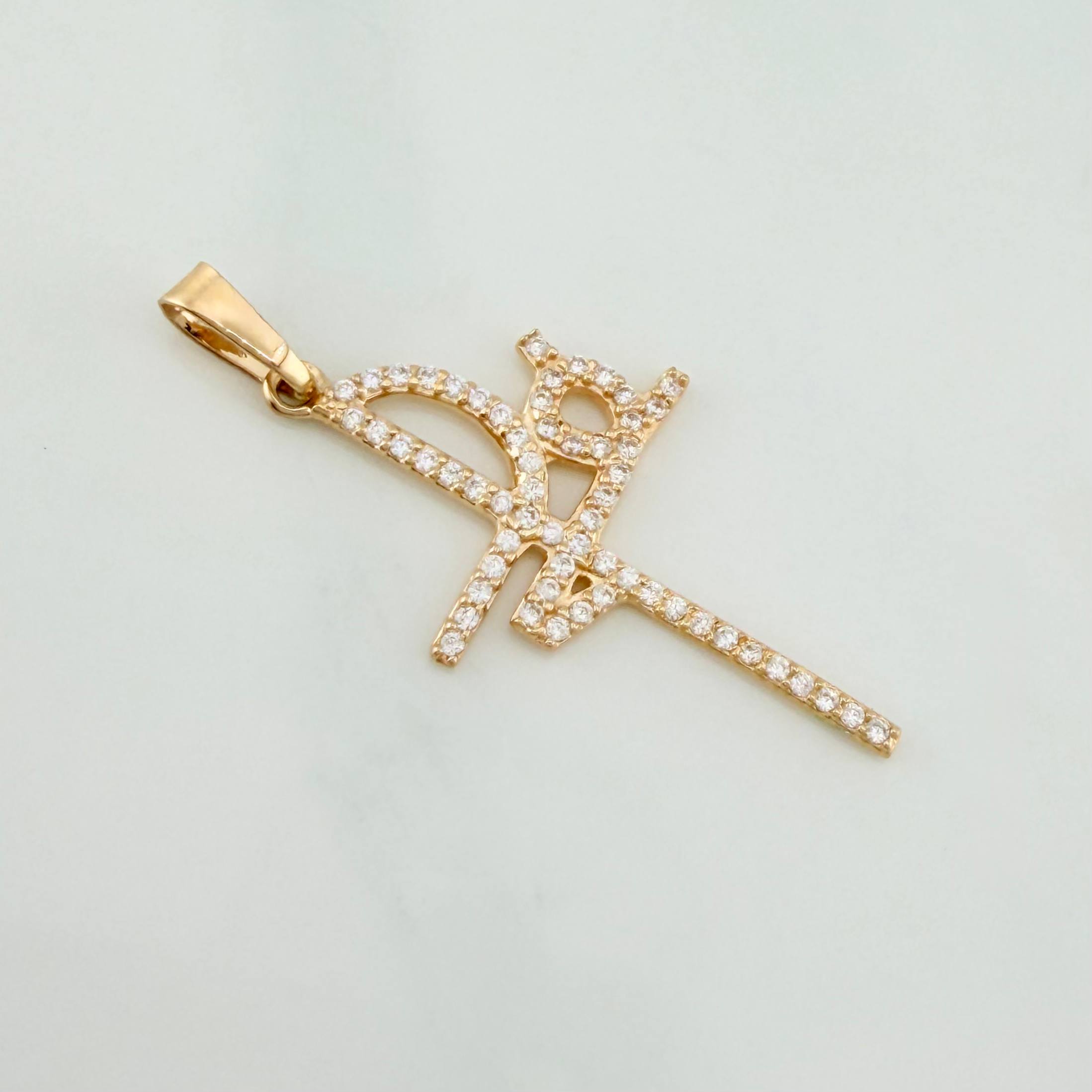 Dije Fe 1.35 g / 2.05 cm Oro Amarillo 18K