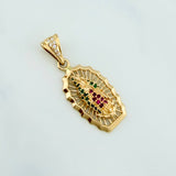 Dije Virgen De Guadalupe 3 g / 3 cm Oro Amarillo 18K