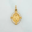 Dije Virgen Milagrosa 2.3 g / 2.5 cm Oro Amarillo 18K