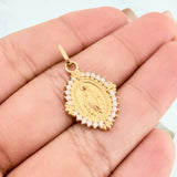 Dije Virgen Milagrosa 2.3 g / 2.5 cm Oro Amarillo 18K