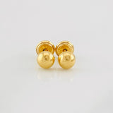 Topos Media Bola 0.7g / 5mm Oro Amarillo 18K
