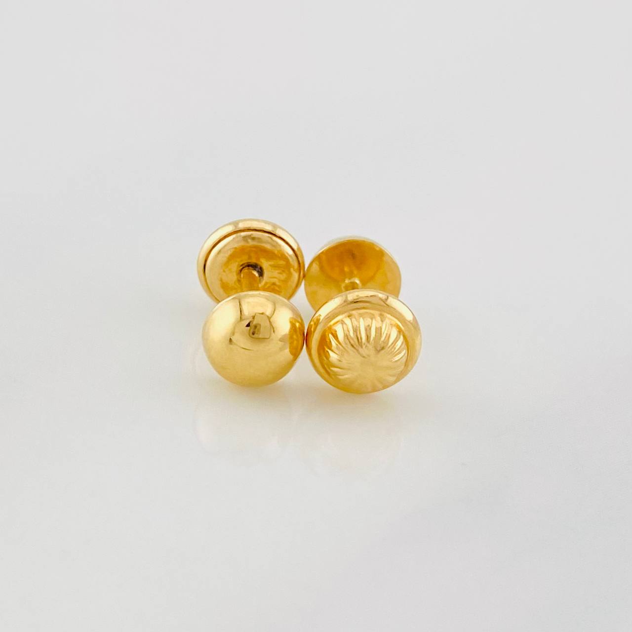 Topos Media Bola 0.7g / 5mm Oro Amarillo 18K