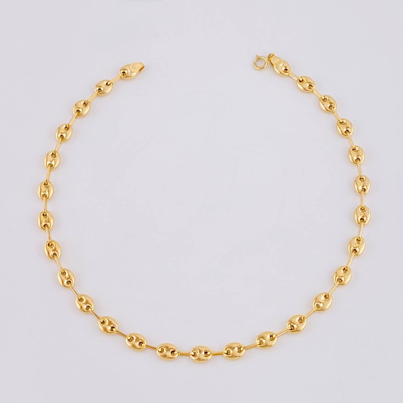 Tobillera GC 3.65g / 24.7cm / 4.4mm Oro Amarillo 18K