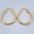 Candongas Mai 1.55gr / 2.5cm / Oro Amarillo 18K %
