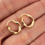 Candongas Asby 1.05gr / 1.5cm / Oro Amarillo 18K %